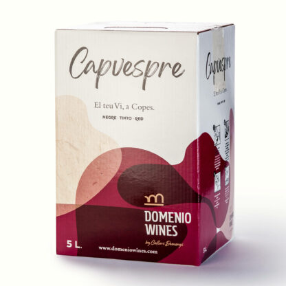 Bag in Box vi negre CAPVESPRE 5lt