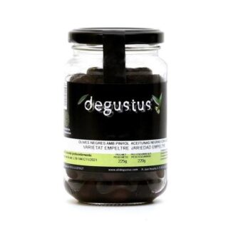 Olives Negres d'Aragò 220gr Degustus