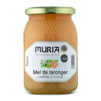 Mel de taronger crua cristal·litzada 500gr